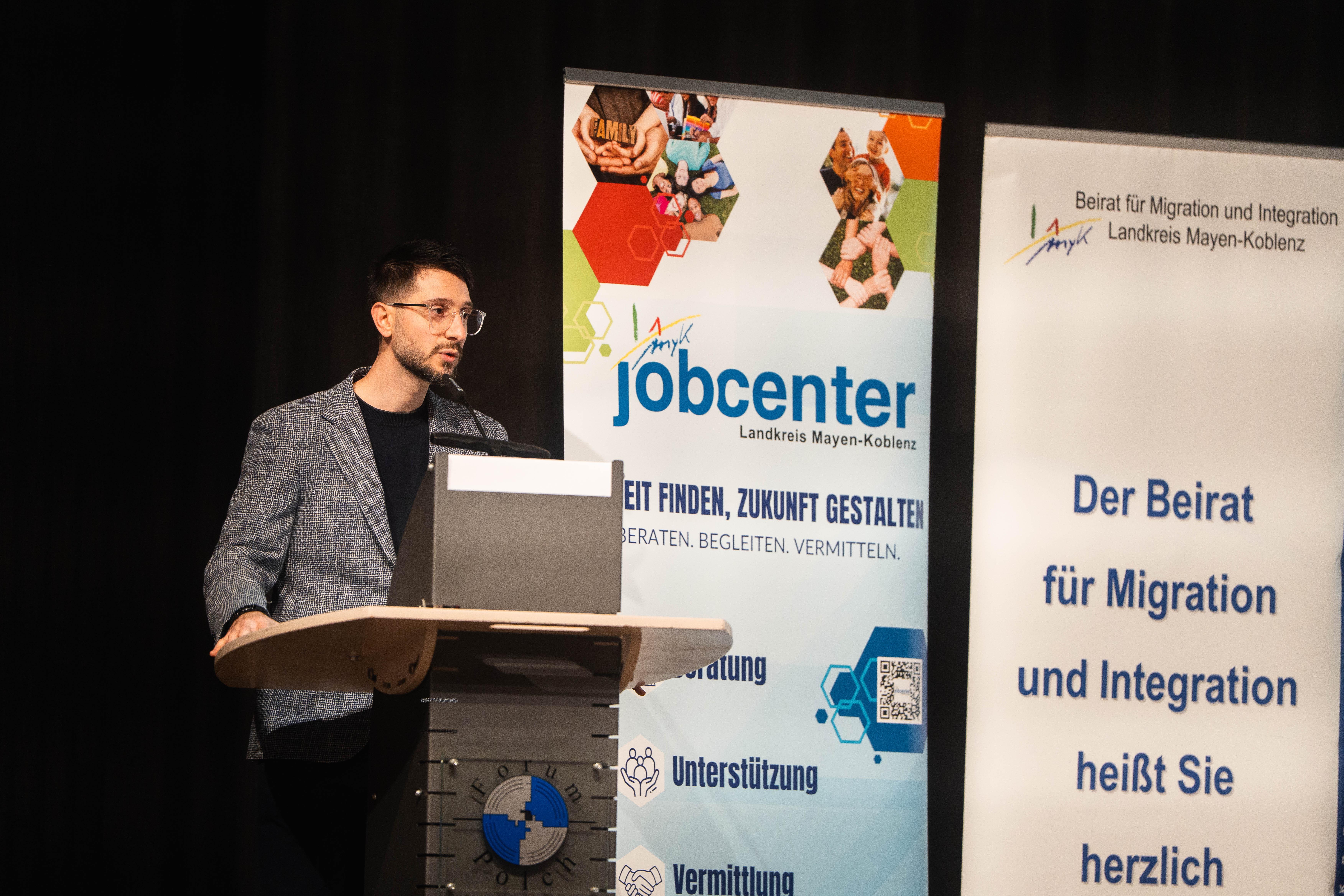 Mohamad Al Emam/ Bildrechte: Copyright Frederik Löwer/BMAS.  