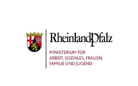 Logo Rheinland-Pfalz Ministerium für Arbeit, Soziales, Frauen, Familie und Jugend