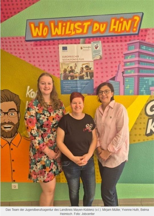 Das Team der Jugendberufsagentur plus